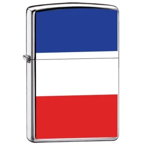 Zippo Lighter - Flag of France