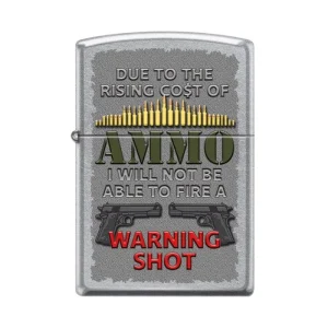 Zippo Lighter - Rising Cost of Ammo