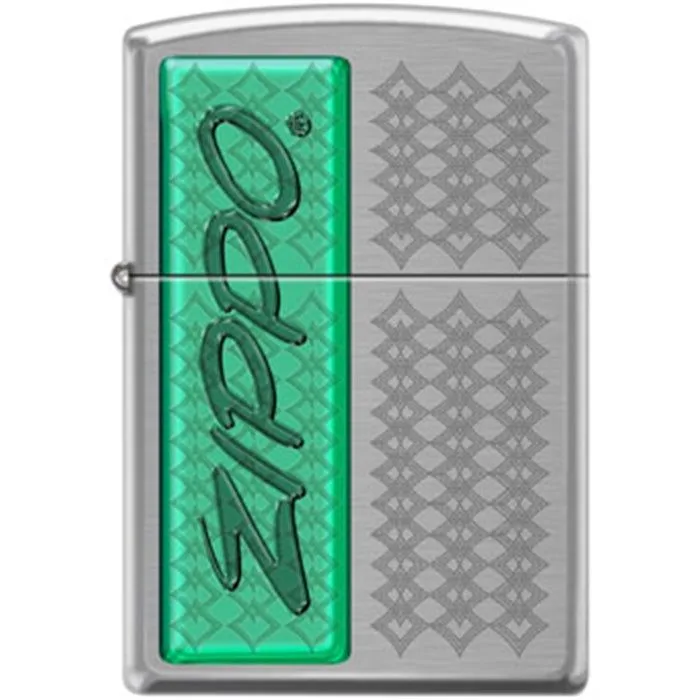 Zippo Lighter - Zippo Logo Rotary Engraving