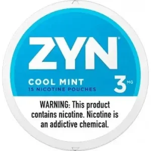 ZYN Cool Mint Nicotine Pouches 3mg 6mg
